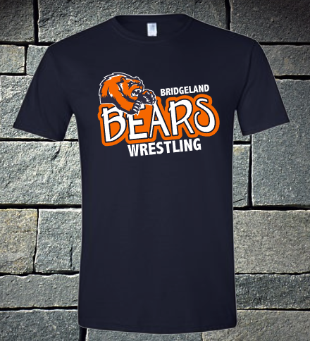 Bridgeland Bears Wrestling - navy