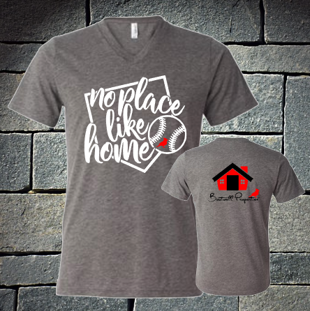No place like home - Boutwell - Grey triblend