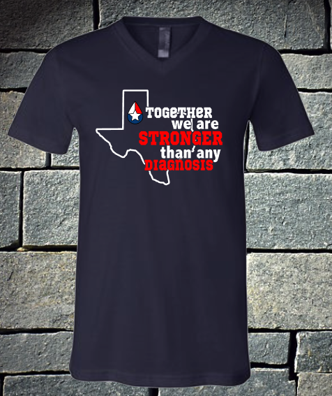 Together We are Stronger Than Any Diagnosis - navy b/c