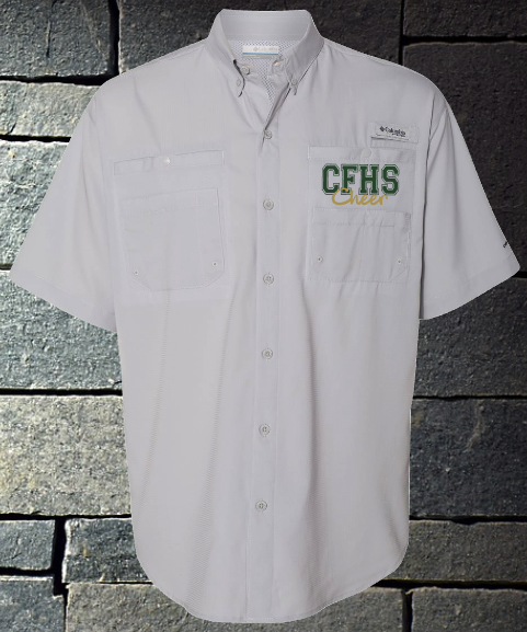 Columbia Cy Falls Fishing shirt - CFHS cheer