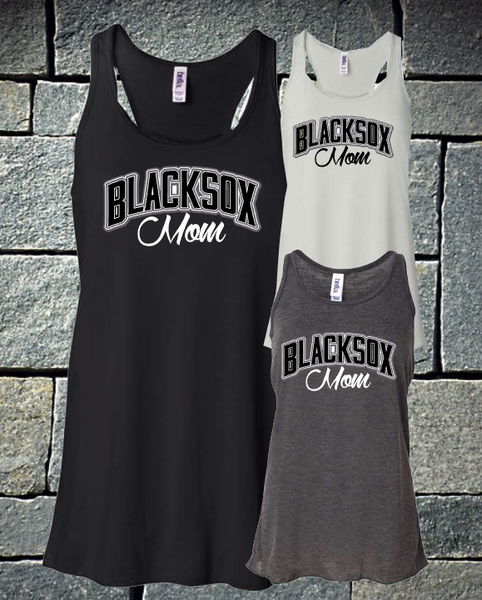Blacksox Mom Racerback tank