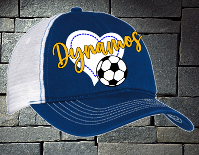 Dynamos Heart Soccer Hat
