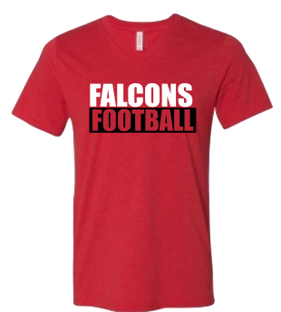 Falcons Football Block - ladies and girls