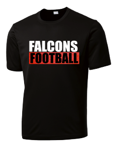 Falcons football block letters