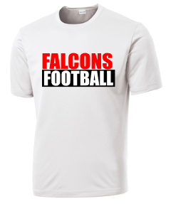 Falcons football block letters
