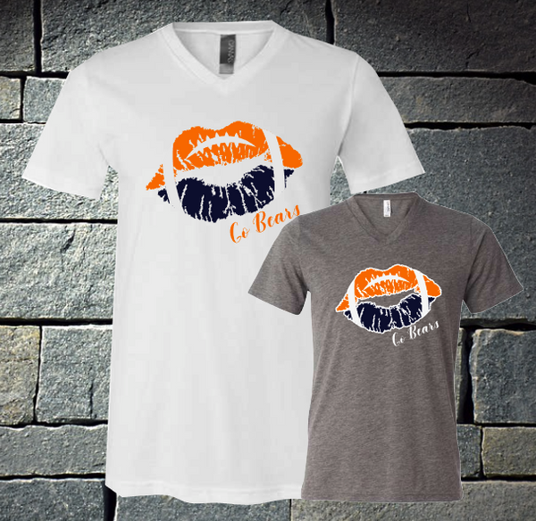 Go bears Football Lips