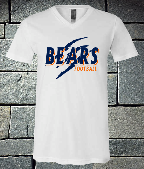 Bears football with claw