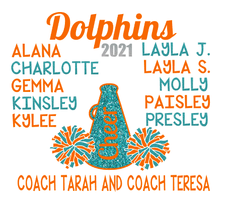 Dolphins Rookie Cheer Roster