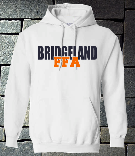 Bridgeland FFA Hoodie - white