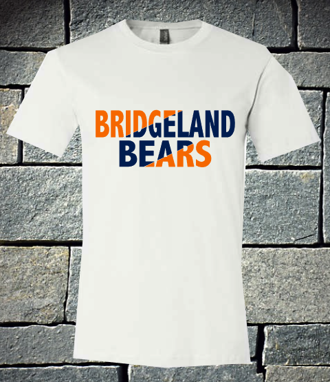 Bridgeland Bears 2 color- white