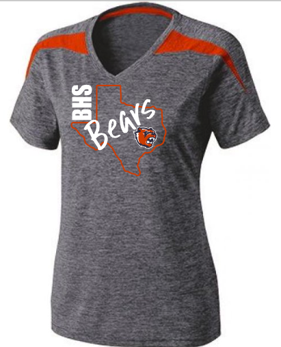 Bridgeland Texas Dri fit ladies large