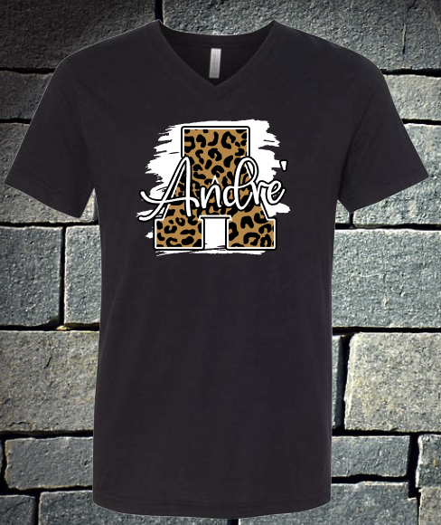 New 2021-2022 Andre' Leopard A with back splash - short sleeve