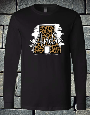 New 2021-2022 Andre' Leopard A with back splash - long sleeve