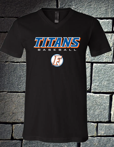Titans Baseball logo - ladies