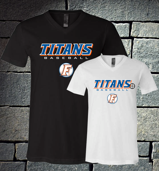 Titans Baseball logo - ladies