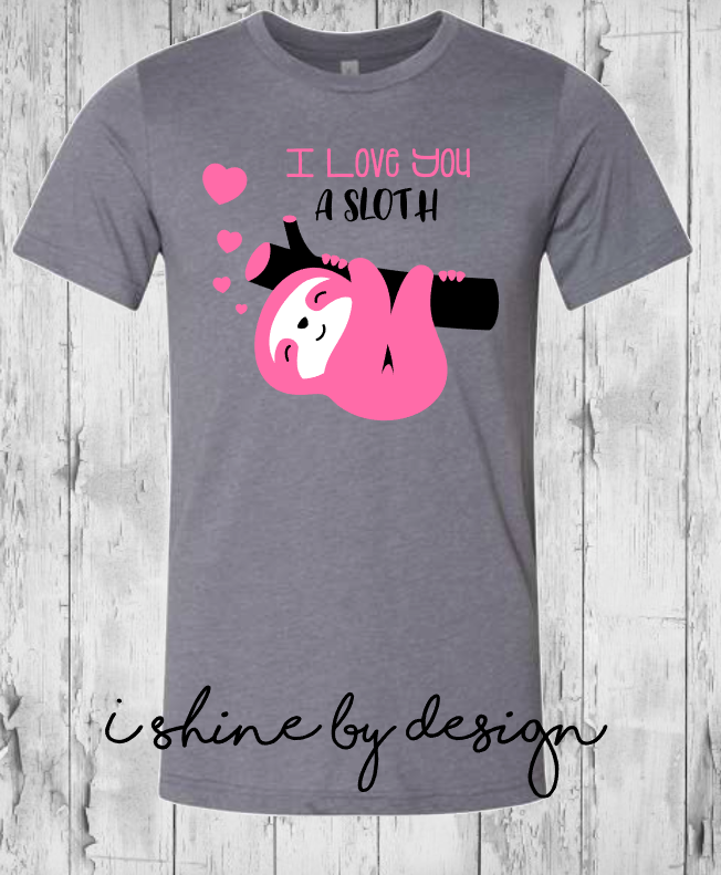 I love you a sloth