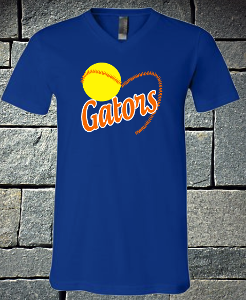 Gators heart laces