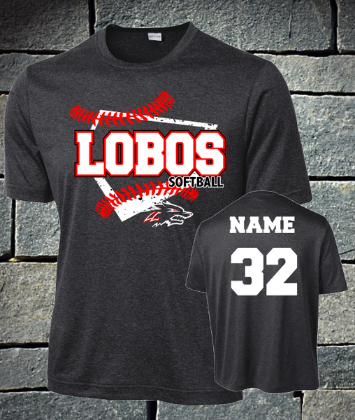 Langham Creek Lobo Softball - Player shirt