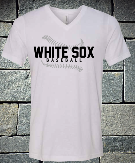 White Sox baseball laces - white