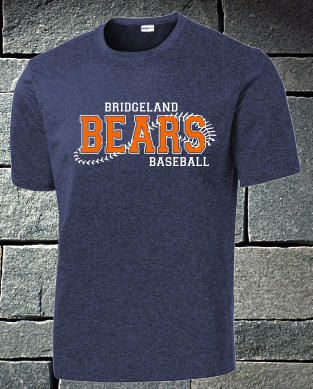 Bridgeland Bears 2022 JV Roster - short sleeve dri fit