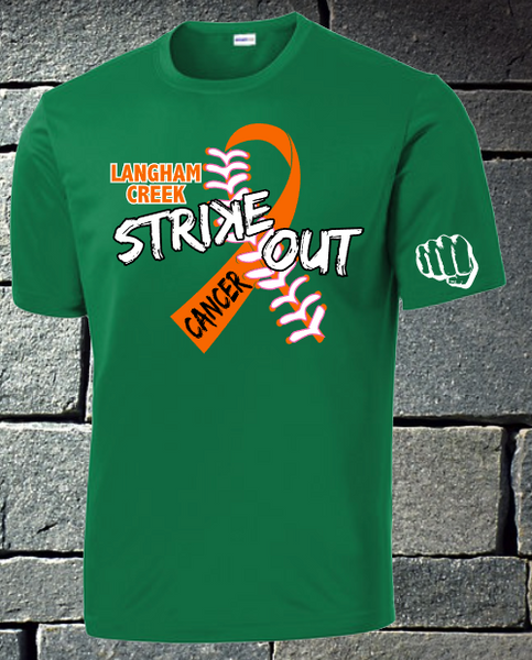 Langham Creek Strike out Cancer - 2022 - Player shirts