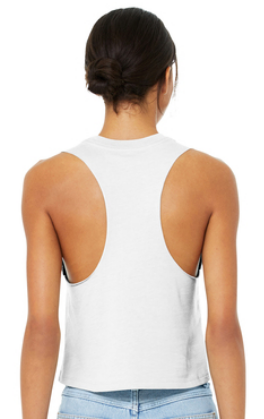 New 2022 White cropped tank