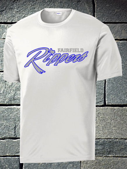 Rippers White Dri fit