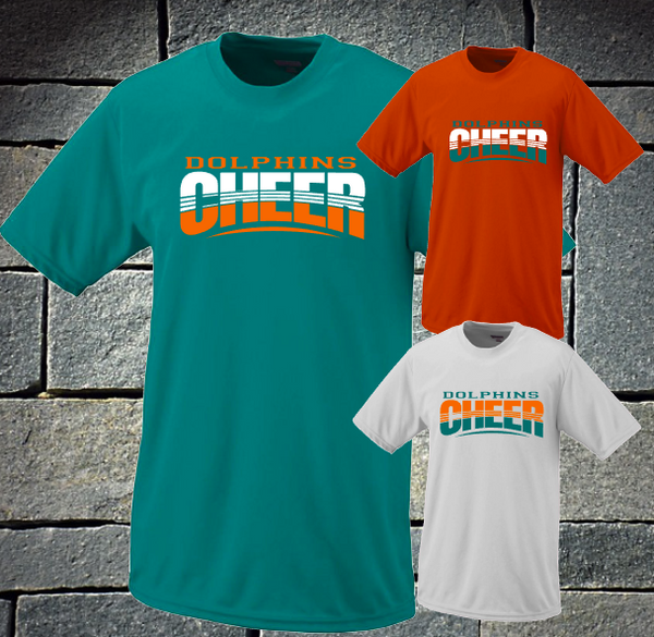 Dolphins Cheer curved
