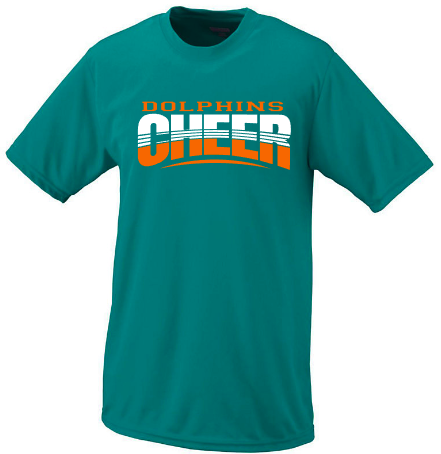 Dolphins Cheer curved