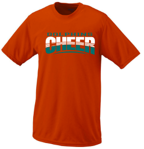 Dolphins Cheer curved