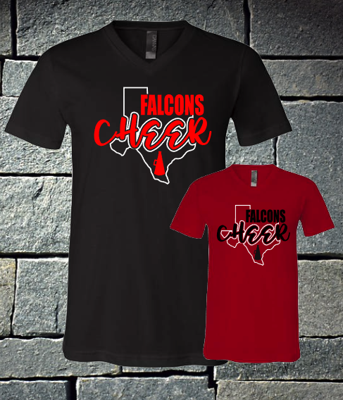 Falcons cheer state of Texas