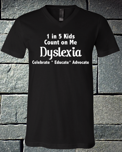 Dyslexia 1 in 5 count on me
