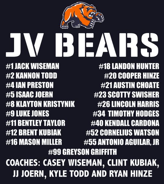 2022 Bears Football roster - Wiseman