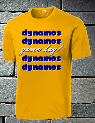 Fall 2022 Dynamos game day dri fit