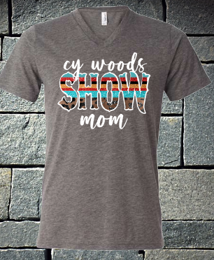 Cy Woods FFA Show Mom - grey triblend