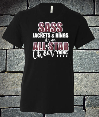 Jackets & Rings its an All Star Cheer thing
