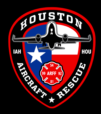 Houston Aircraft Rescue - white words