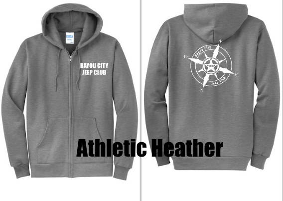 BCJC Zipper Hooded Sweatshirt