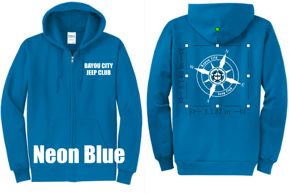 BCJC Zipper Hooded Sweatshirt