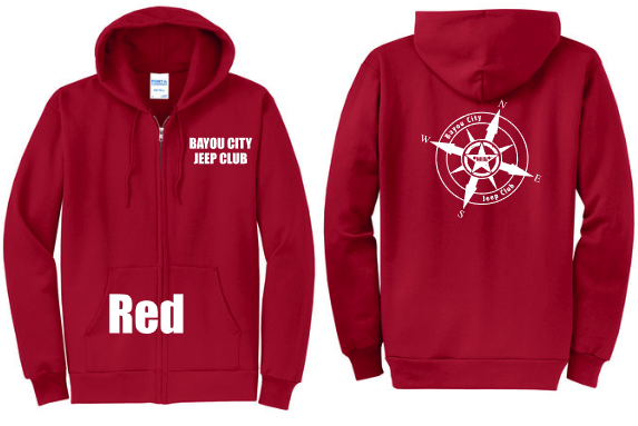 BCJC Zipper Hooded Sweatshirt