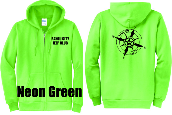 BCJC Zipper Hooded Sweatshirt