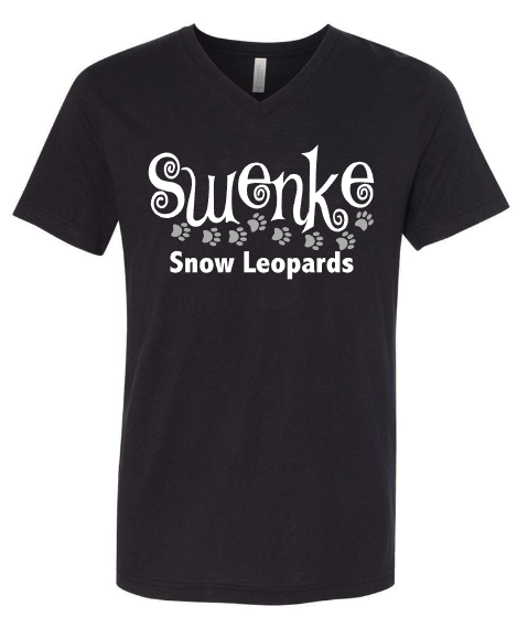 Swirly Swenke with Paw Prints