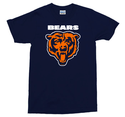 Mens and youth Bears T-shirts
