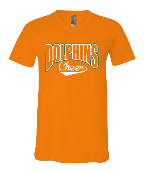 Dolphins Cheer with swoosh