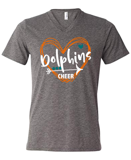 Dolphins Heart and arrow