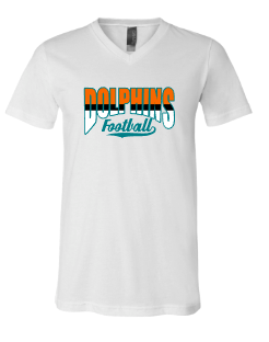 Dolphins Three Color Football