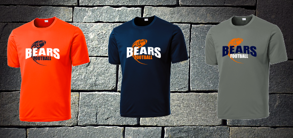 Bears Flying Football Mens