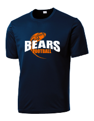 Bears Flying Football Mens
