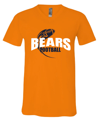Bears Football with throwing football - ladies