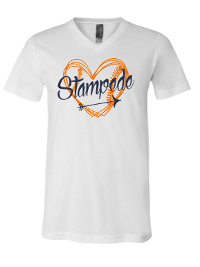 Stampede Softball Heart